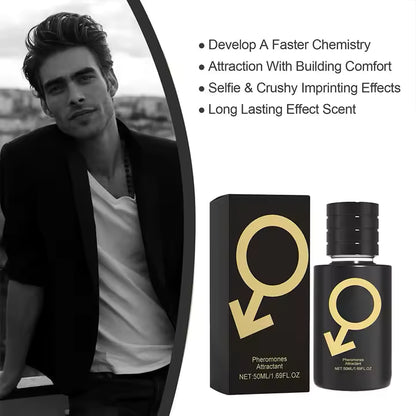 PROFUMO DURATURO SEDUCENTE DA UOMO AI FEROMONI 50 ML